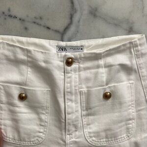 ZARA Wide Leg Flare Pants